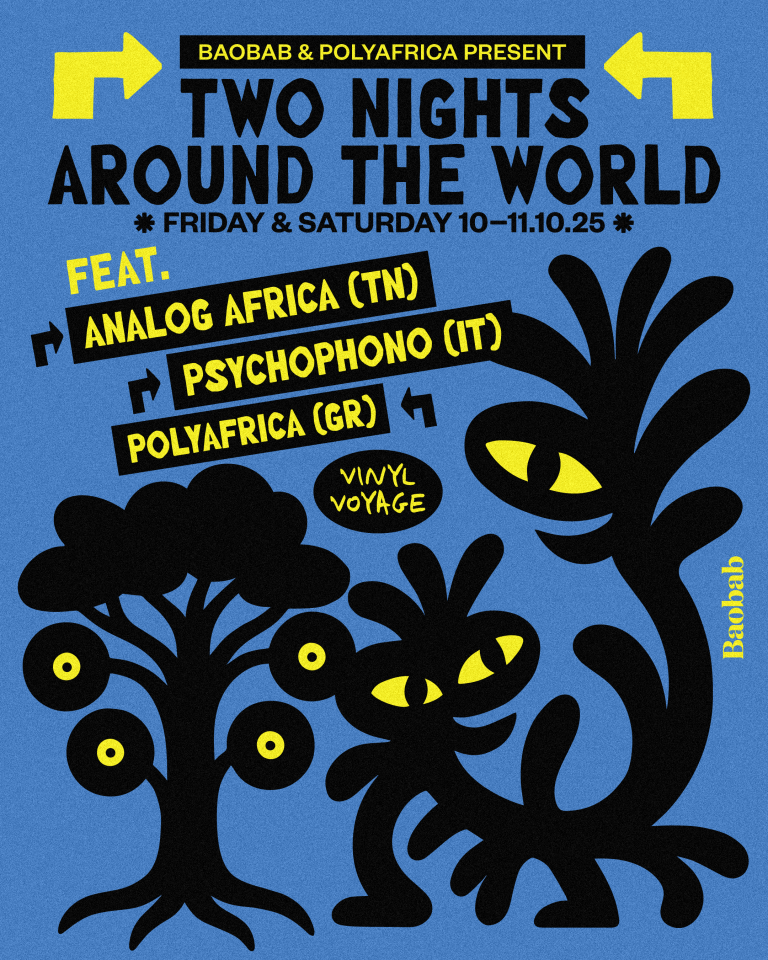 Two Nights Around the World feat. Analog Africa / Psychophono / Polyafrica