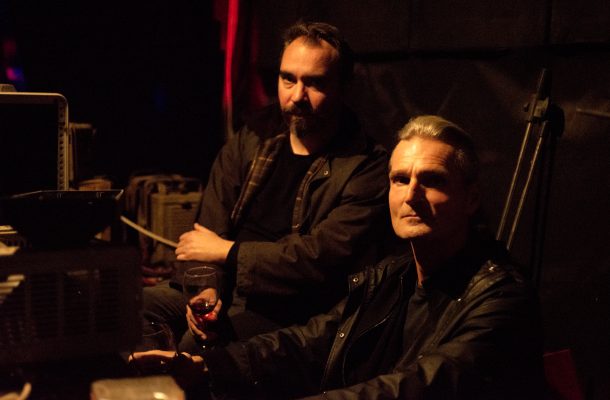 Burnt Friedman & João Pais Filipe, backstage / Thessaloniki, GR